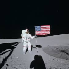 Alan Shepard On The Moon