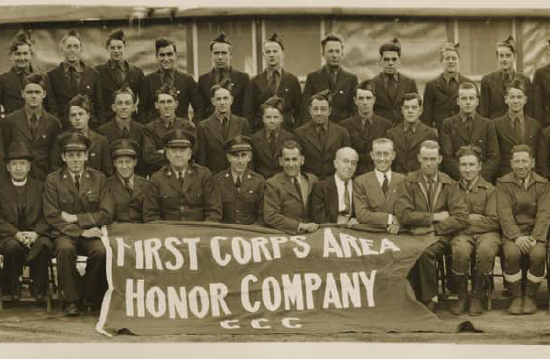 The Civilian Conservation Corps Photo alt text