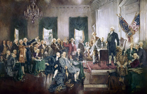 The Signing of the United States Constitution